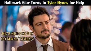 Hallmark Star Reveals ‘I’ve Called Tyler Hynes for Help So Many Times [upl. by Luo815]