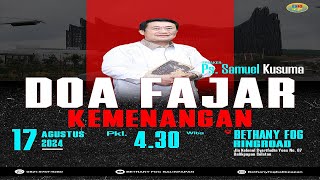 DOA FAJAR KEMENANGAN  PS SAMUEL KUSUMA [upl. by Marysa]