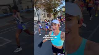 Inspired is an understatement running nyc marathon training vlog women trending fyp bts [upl. by Aehc]