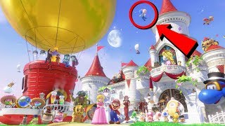 Super Mario Odyssey  All Endings  New 100 Ending [upl. by Nosinned348]