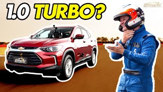 SUV 10 turbo anda bem Rubens Barrichello leva o Chevrolet Tracker LT para a Volta Rápida 214 [upl. by Ahsiem]