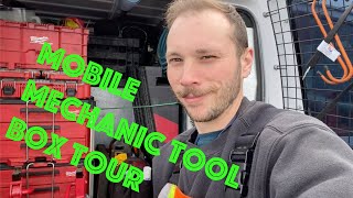 Mobile Mechanic Service Truck  Tool box TOUR Feat MILWAUKEE PACKOUT SNAP ON Indepth LOOK [upl. by Baer]