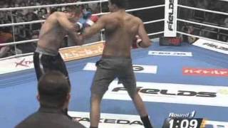 Badr Hari vs Glaube Feitosafull fight K1 World GP 2008 [upl. by Sandy]