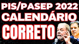 CALENDÁRIO OFICIAL PISPASEP 2022 PAGAMENTOS NO CALENDÁRIO 2024  DATAS DE SAQUE DO ABONO SALARIAL [upl. by Roswell126]