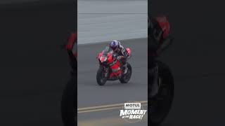 Josh Herrin won his 3rd Daytona200 just as Richie Escalante ran out of fuel motul motoamerica [upl. by Domini]