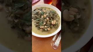 Using Swiss chard from the garden in this classic Italian Greens amp Beans dish is a delicious swap [upl. by Nonnaihr]