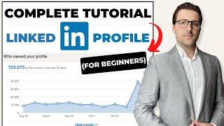 Create a PROFESSIONAL LinkedIn Profile 2024  For Beginners [upl. by Eive]