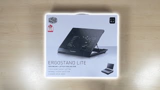 Cooler Master  Ergostand Lite 156quot Ergonomic Laptop Cooling Pad [upl. by Grof]