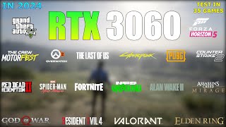 RTX 3060 Gaming Test  Test in 35 Games in Early 2024  Enough for Gaming [upl. by Kallman]