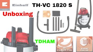 Unboxing aspirator Einhell THVC 1820 S [upl. by Kerri]