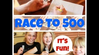 Race to 500 Times Table Game for Multiplication Practice [upl. by Kcolttam]