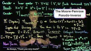 The Moore Penrose Pseudo Inverse [upl. by Asor819]