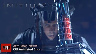 SciFi Action CGI Animated Short Film  INITIUM  Space Travel Action CG movie by ArtFX Team [upl. by Eelra796]