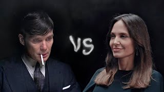 Staredown Angelina Jolie vs Thomas Shelby [upl. by Francklin382]