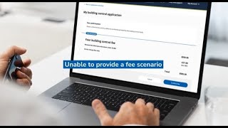 Not enough information to provide a building control fee  Building Control Portal Walkthrough [upl. by Chad726]
