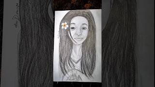 Girl Portrait Drawing doodrawings [upl. by Adigirb]