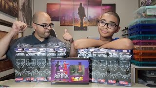 Heroclix Black Panther Case Unboxing Brick Pack Opening  Play at Home Kit [upl. by Naltiac]