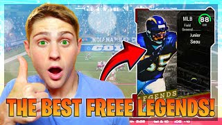 THE BEST FREE 8588 OVERALL LEGENDS CHAMPION TO PICK UP AND ADD TO YOUR TEAM IN MADDEN 25 [upl. by Ahsim]