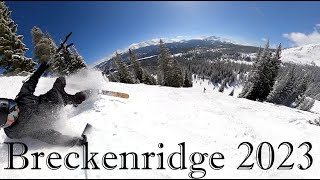 Black Diamonds at Breckenridge 2023  Skiing Colorado [upl. by Nowell]