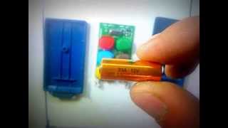 How To Change Remotes batteries Alarm Gates garage doors Ext [upl. by Eugenio]