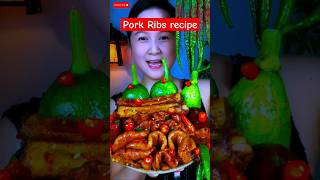 Pork ribs recipe 👑👑 pork porkribs shorts [upl. by Gellman]