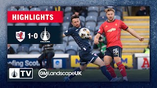 Raith Rovers 10 Falkirk  Highlights  Rovers end Bairns 43 unbeaten league streak [upl. by Nitaf]