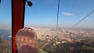 Oran Algeria  Aerial Tramway  Cable Car [upl. by Reyotal545]