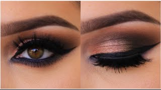 Bronze Smokey Cat Eye Tutorial [upl. by Menell295]