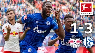 Impressive Schalke 04 Shock League Leaders I RB Leipzig vs Schalke 04 I 13 I Highlights [upl. by Ellainad287]