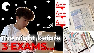 how to STUDY for an exam THE NIGHT BEFORE and still get all As [upl. by Shere]