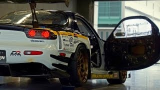 Screen RX7 Time Attack Car [upl. by Ertnom535]