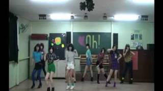 SNSD  Oh dance steps ver2 [upl. by Millicent]