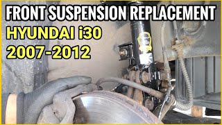 Hyundai i30 front suspension replacement i30 20072012 suspension [upl. by Ntsyrk]