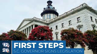 SC governor signs First Steps bill at State House [upl. by Htide]