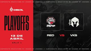 RED Kalunga x Vivo Keyd Stars  CBLOL 2024 1ª Etapa  Playoffs [upl. by Naquin527]