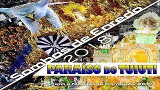 PARAÍSO DO TUIUTI 2018  SAMBA OFICIAL [upl. by Emor]