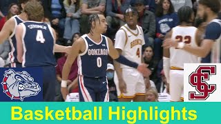 23 Gonzaga vs Santa Clara Basketball Game Highlights Jan 11 2024 [upl. by Gies]