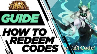 AFK Arena  How To Redeem Free Loot Codes [upl. by Aruasi]