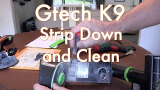 Gtech K9  Handheld  Complete strip down and clean [upl. by Bebe]