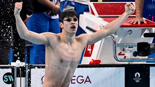 Pan Zhanle 4640 OBLITERATES the Mens 100 Freestyle field amp world record [upl. by Reema]