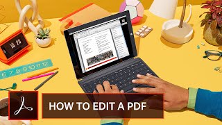 The basics of editing a PDF document in Adobe Acrobat Pro tutorial [upl. by Faso]