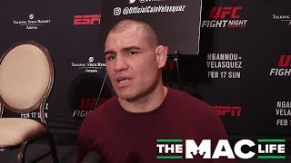 Cain Velasquez talks CormierJones at heavyweight says its 70 likely he goes to WWE [upl. by Peugia]