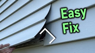 How To Fix Loose Vinyl Siding [upl. by Keel114]