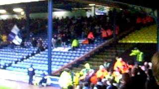 Colchester fans run towards Southend fans [upl. by Plunkett421]