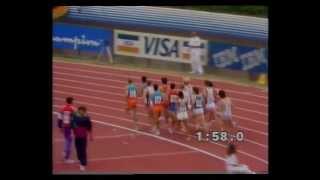 1990 European Athletics Championships Mens 1500m final [upl. by Hale]