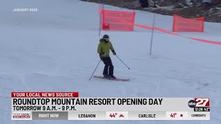 Roundtop Mountain ski resort gears up for opening day [upl. by Pich]