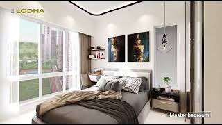 Lodha Amara 2 BHK with Deck walkthrough 2bhk Thane kolshet deck [upl. by Hen]