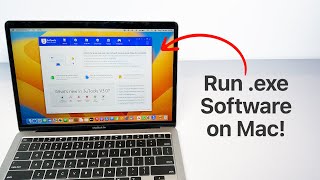 How to Run exe Software on your Mac FREE [upl. by Fahland]