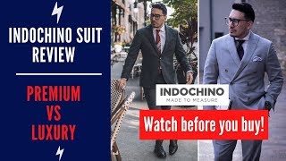 Indochino Suit Insider Review  Pros amp Cons  Premium VS Luxury [upl. by Ynetruoc]