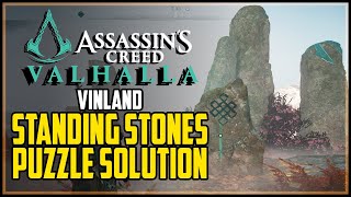 Tionontateken Standing Stones Puzzle Assassins Creed Valhalla [upl. by Parcel99]